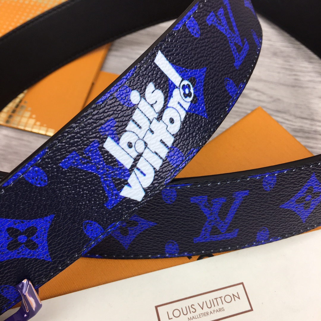 Louis Vuitton Gradient Shape 40MM Reversible Belt - FashionPlug