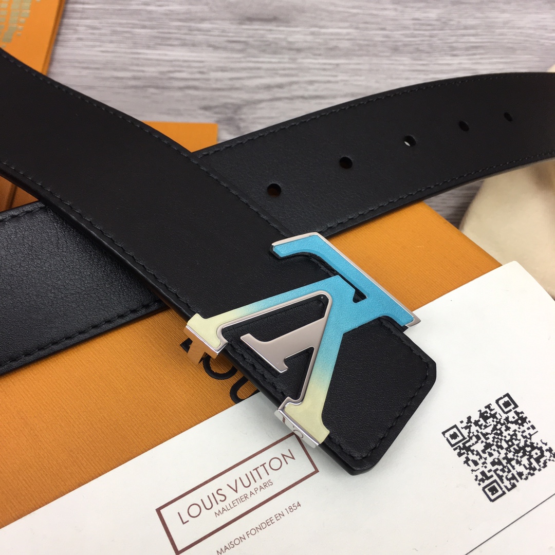 Louis Vuitton Shape 40MM Reversible Belt - FashionPlug