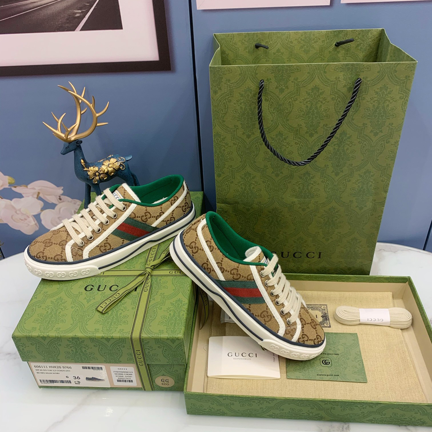 Gucci Tennis 1977 Sneaker - FashionPlug