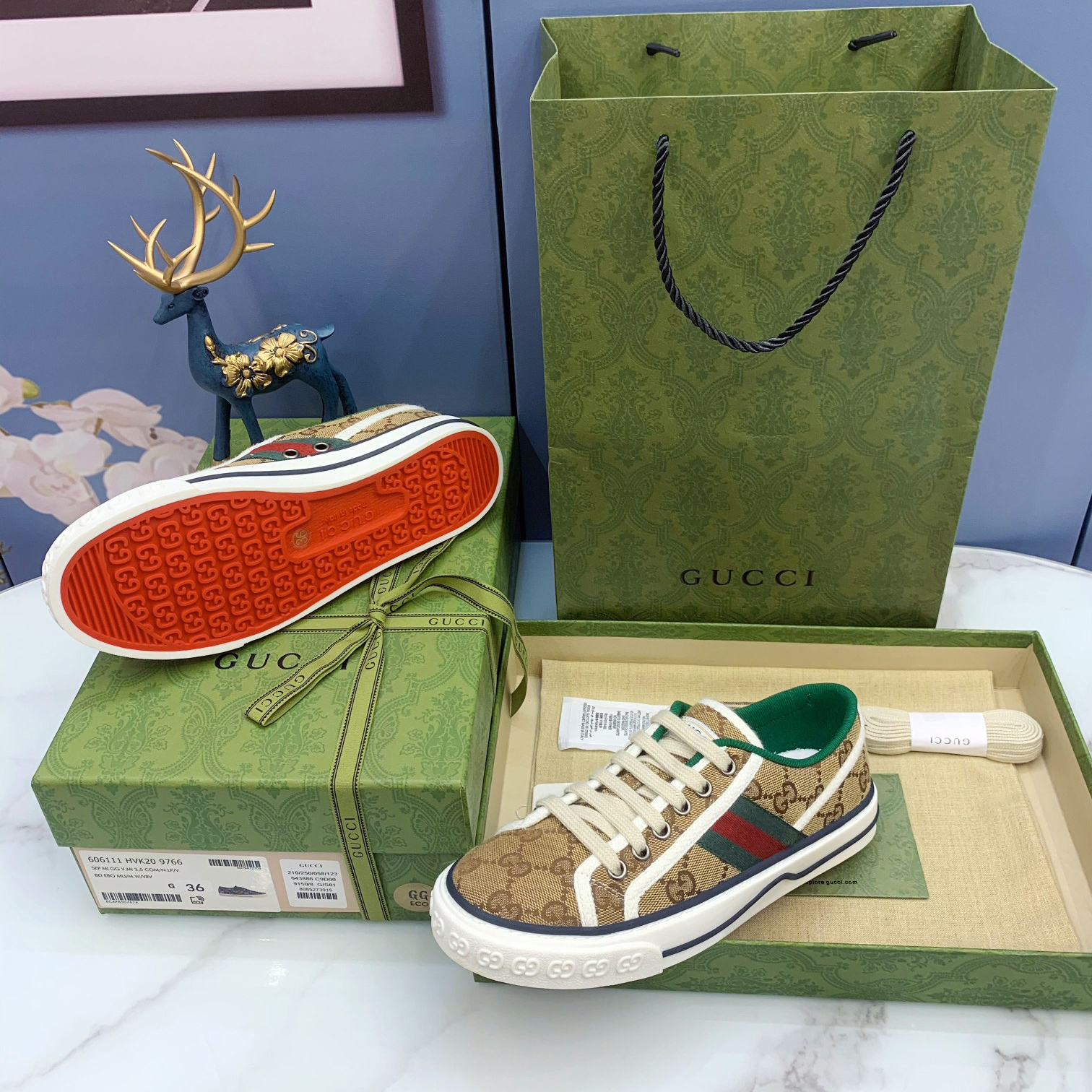 Gucci Tennis 1977 Sneaker - FashionPlug
