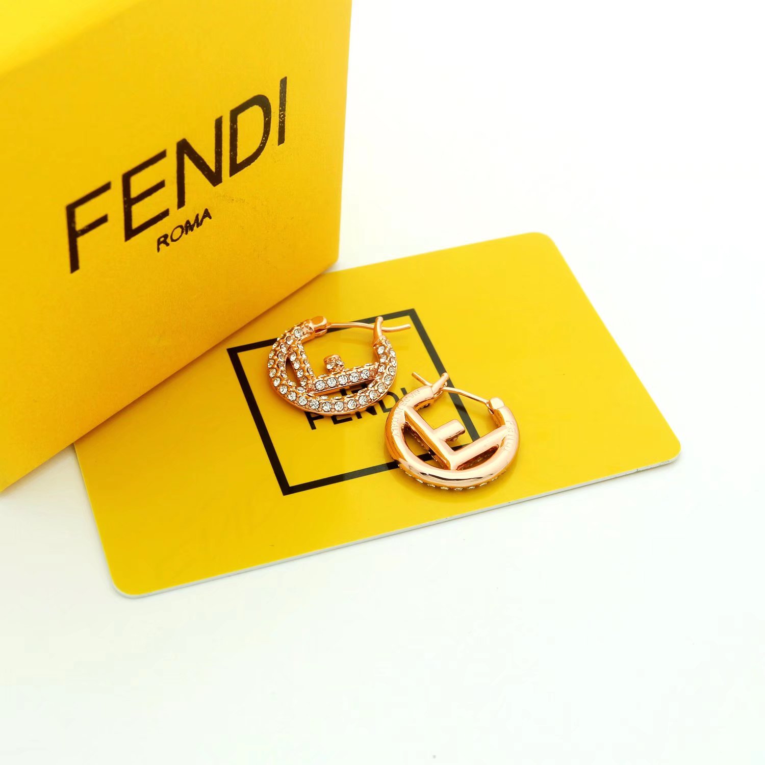 Fendi F Is Fendi Earrings - FashionPlug
