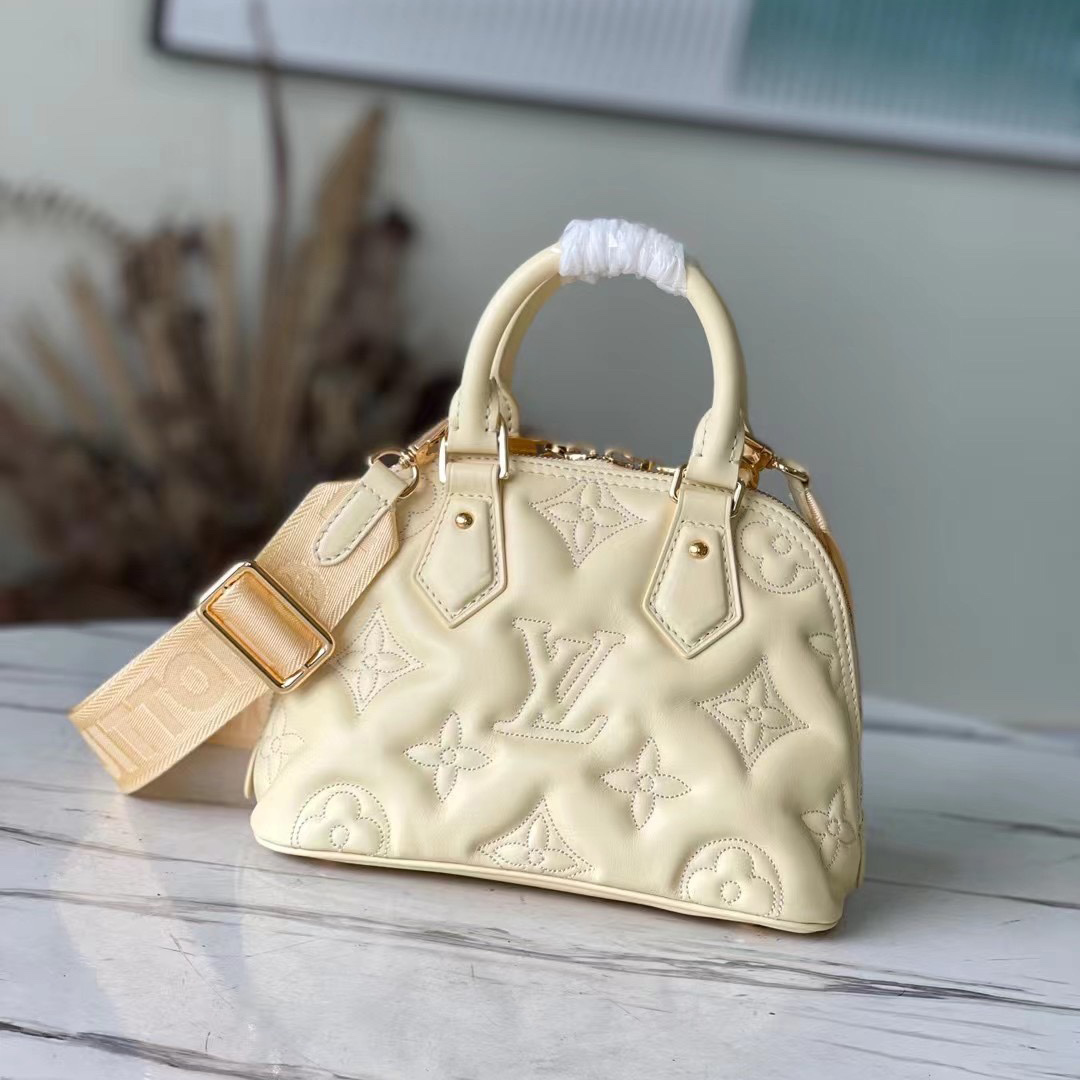 Louis Vuitton Alma BB Handbag(24.5-18-12CM)  M59821 - FashionPlug