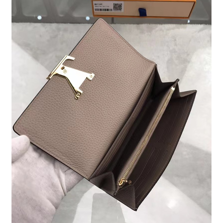 Louis Vuitton Capucines Wallet(19-10-2cm )  M61249 - FashionPlug