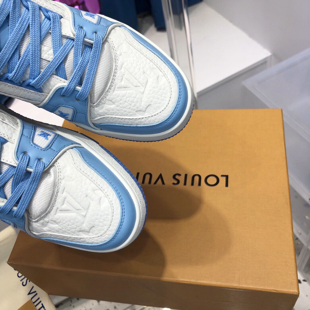 Louis Vuitton LV  Trainer Sneaker - FashionPlug