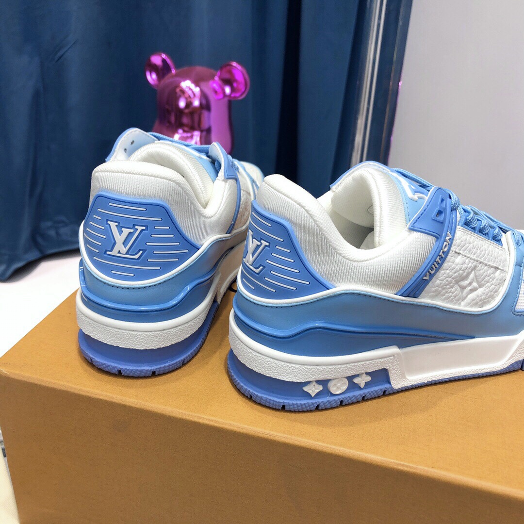 Louis Vuitton LV  Trainer Sneaker - FashionPlug
