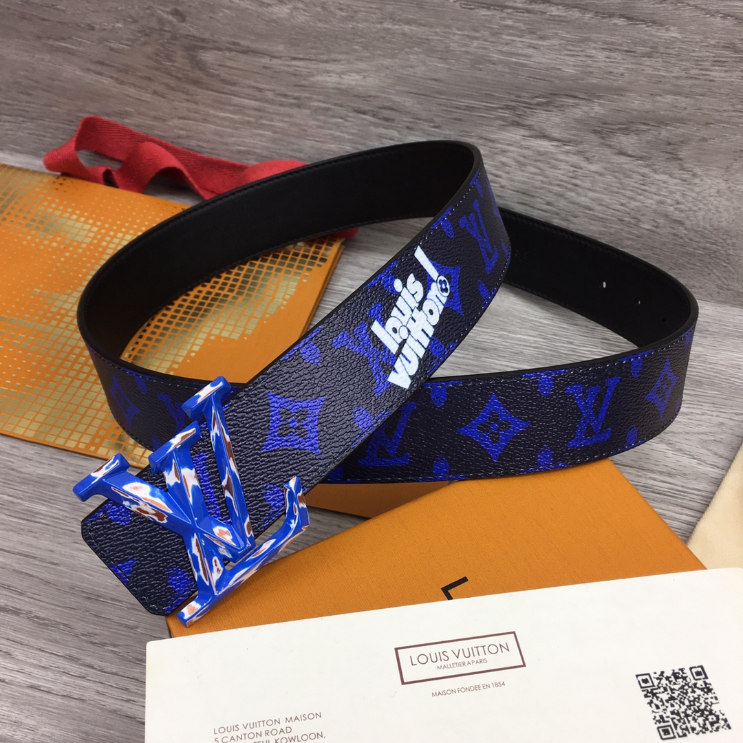Louis Vuitton Gradient Shape 40MM Reversible Belt - FashionPlug