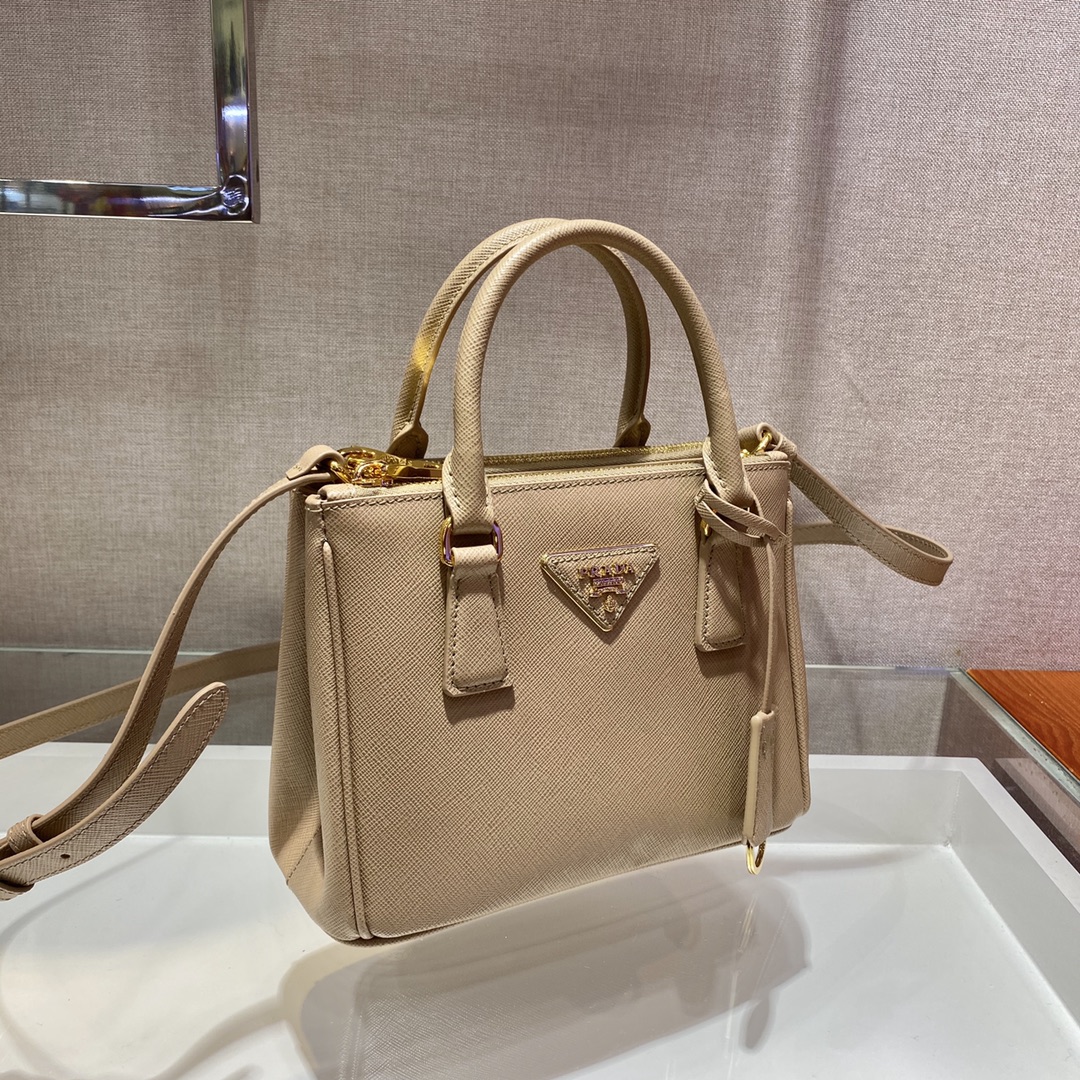 Prada Galleria Saffiano Leather Micro-Bag(20-14.5-9.5cm)   1BA906 - FashionPlug