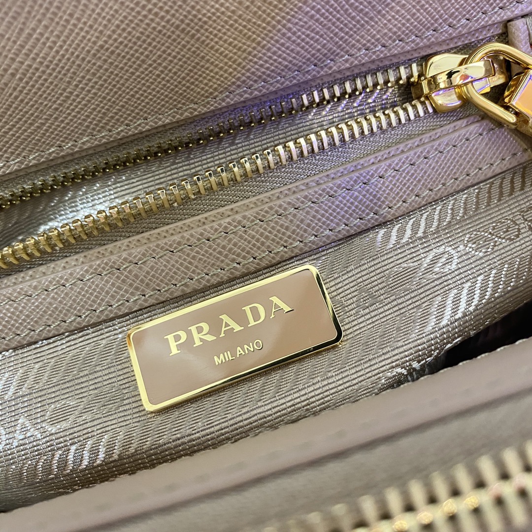 Prada Galleria Saffiano Leather Micro-Bag(20-14.5-9.5cm)   1BA906 - FashionPlug