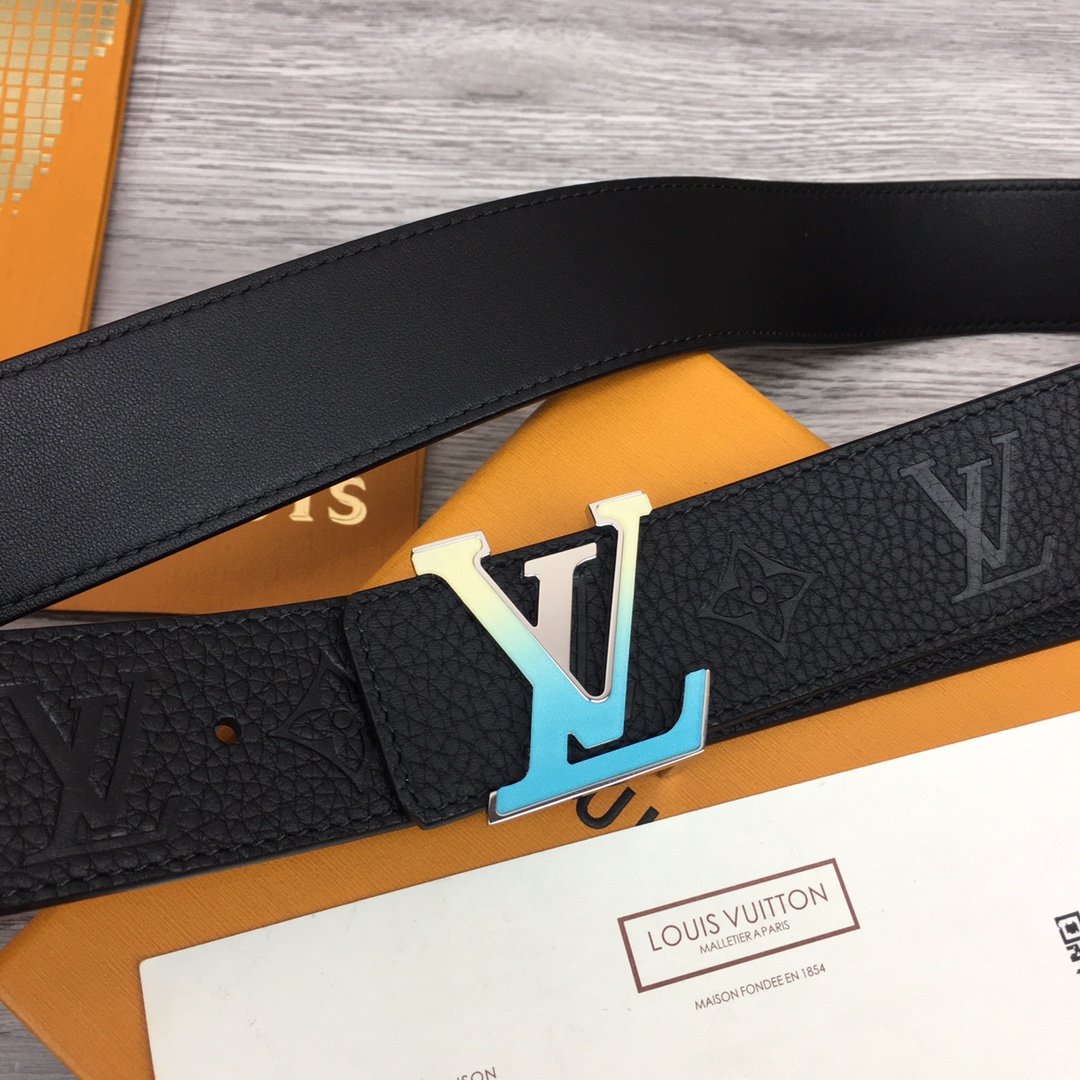 Louis Vuitton Shape 40MM Reversible Belt - FashionPlug