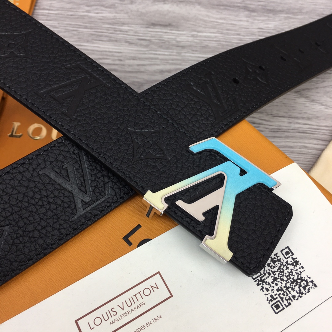 Louis Vuitton Shape 40MM Reversible Belt - FashionPlug
