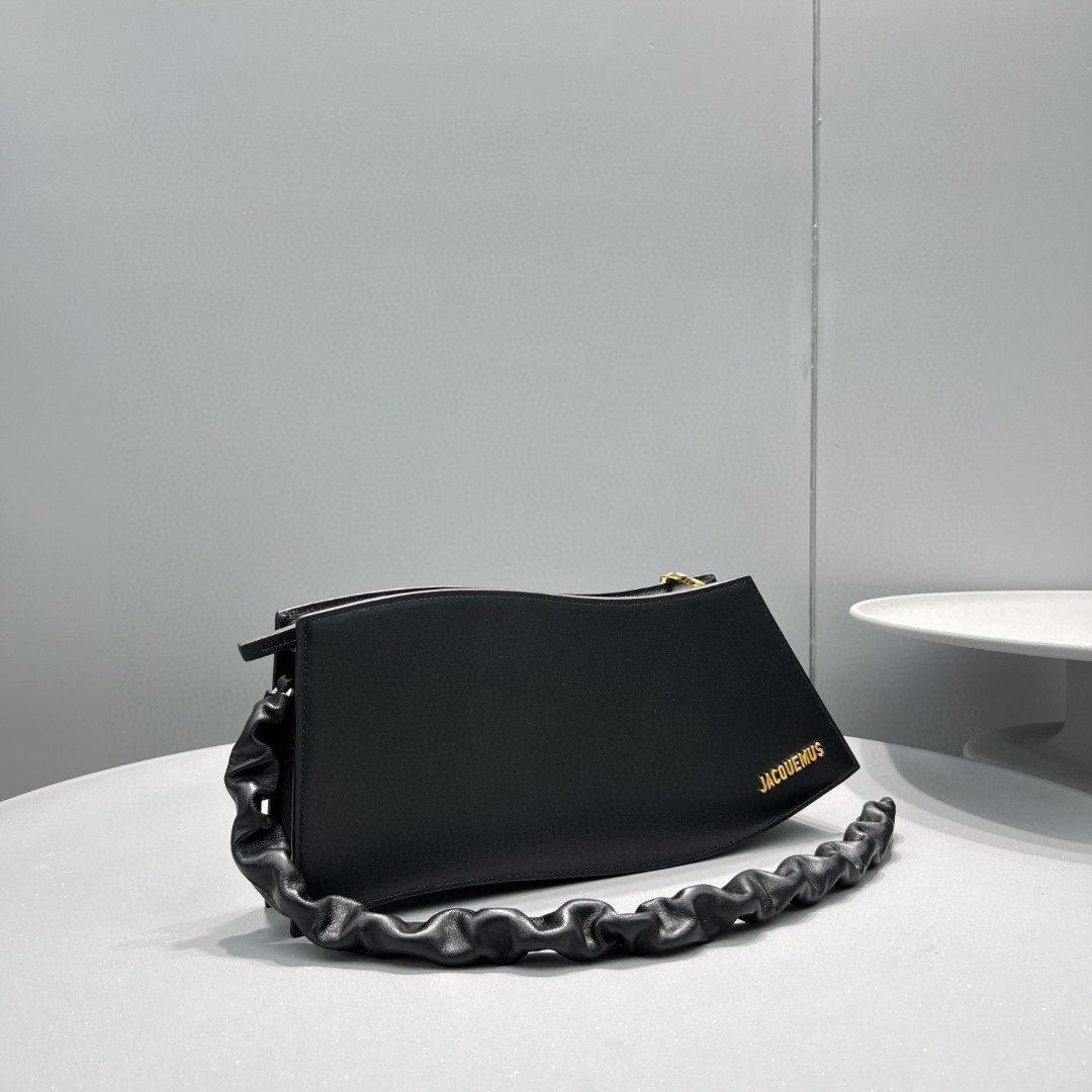 Jacquemus La Vague Ocean Curve Shoulder Bag(33-14.5-6cm) - FashionPlug