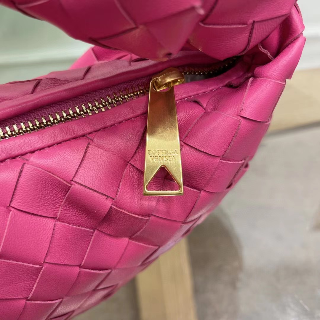 Bottega Veneta Teen Jodie Teen Intrecciato Leather Shoulder Bag(23-28-10CM) - FashionPlug