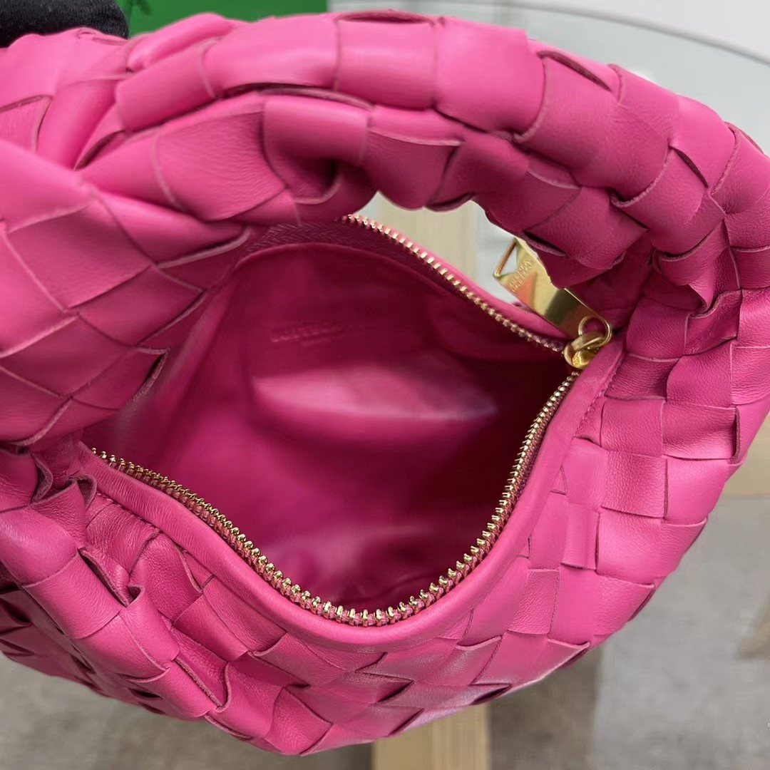 Bottega Veneta Teen Jodie Teen Intrecciato Leather Shoulder Bag(23-28-10CM) - FashionPlug