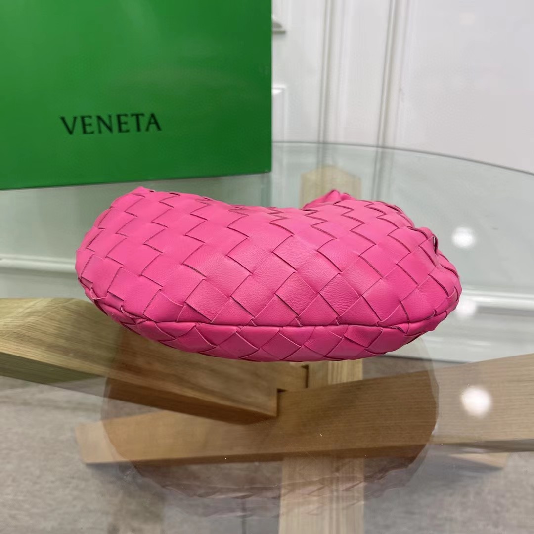 Bottega Veneta Teen Jodie Teen Intrecciato Leather Shoulder Bag(23-28-10CM) - FashionPlug