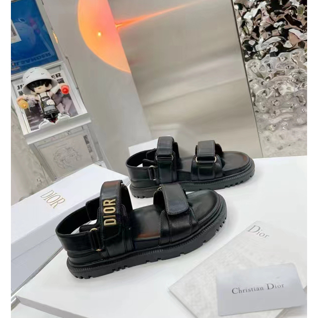 Dior Dioract Sandal With Lambskin - FashionPlug