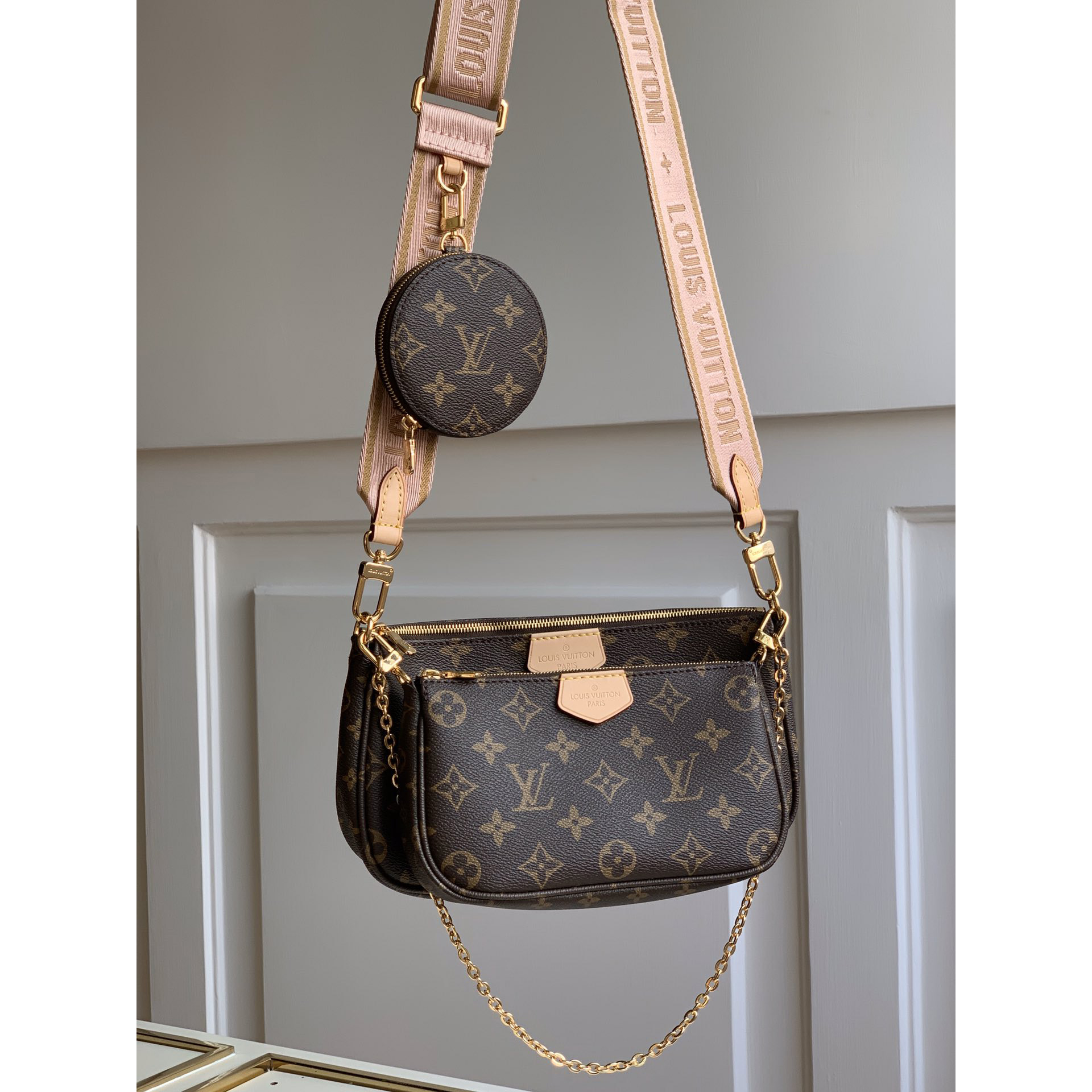 Louis Vuitton Multi Pochette Accessoires(24-13-5cm/19-11-4cm/9-2-1cm) - FashionPlug