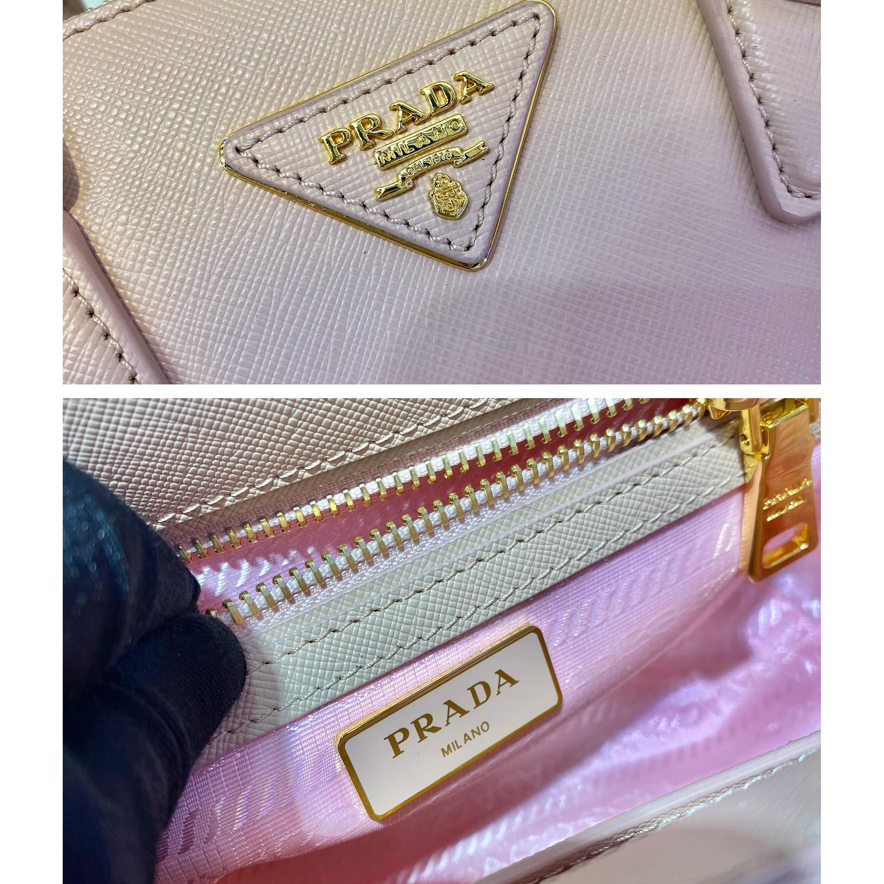 Prada Galleria Saffiano Leather Micro-Bag(20-14.5-9.5cm)   1BA906 - FashionPlug