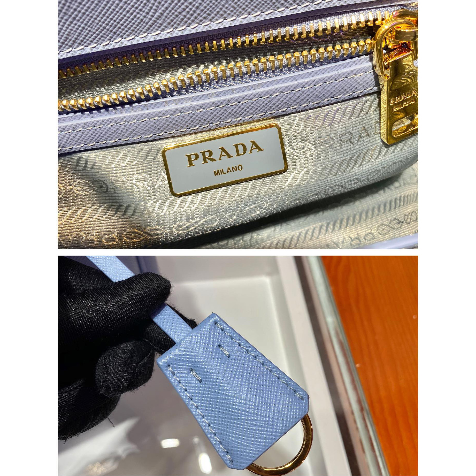 Prada Galleria Saffiano Leather Micro-Bag(20-14.5-9.5cm)   1BA906 - FashionPlug