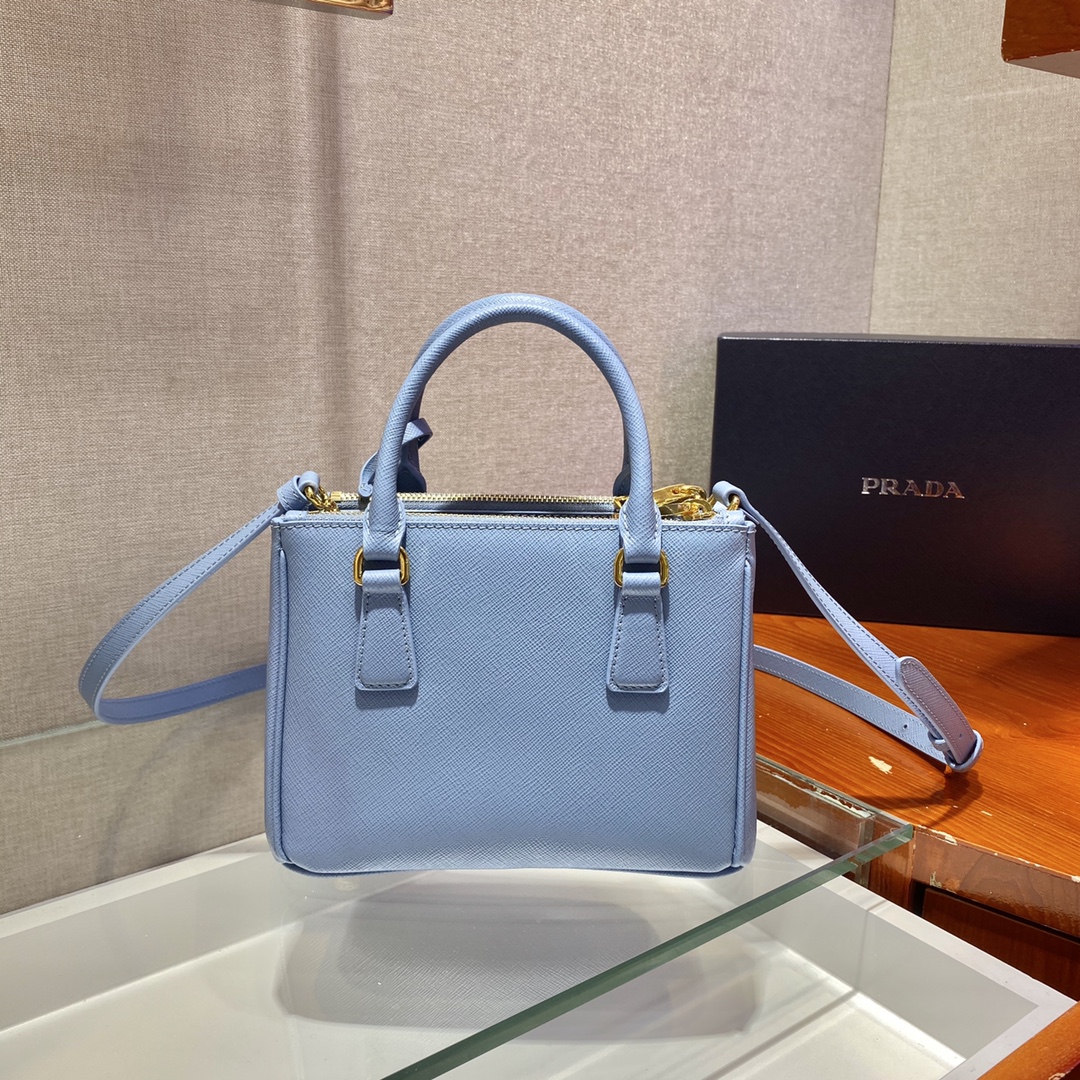 Prada Galleria Saffiano Leather Micro-Bag(20-14.5-9.5cm)   1BA906 - FashionPlug