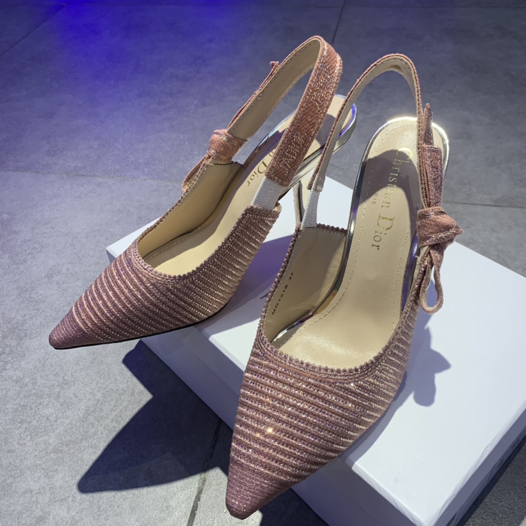 Dior J'Adior Slingback Pump With Heel Height Of 9.5cm - FashionPlug
