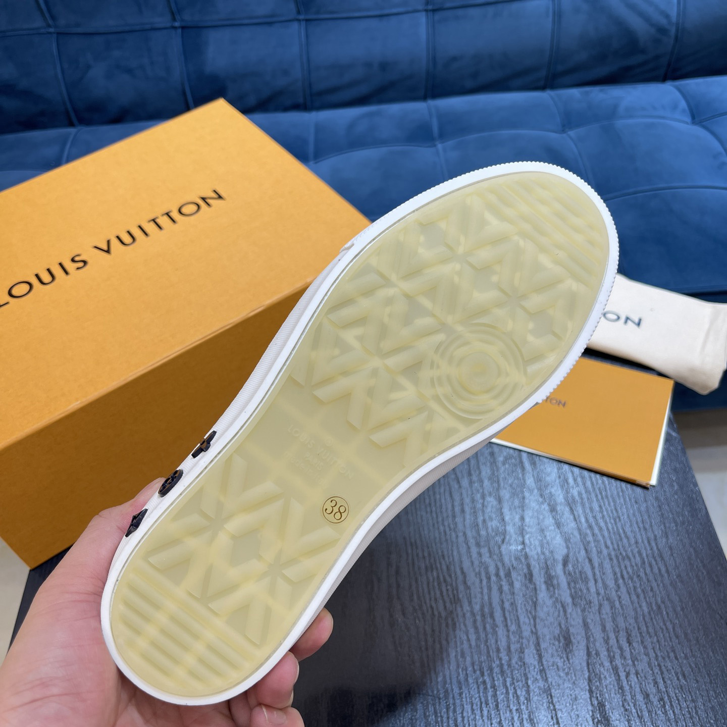 Louis Vuitton LV Ollie Sneaker       1AA7ME - FashionPlug