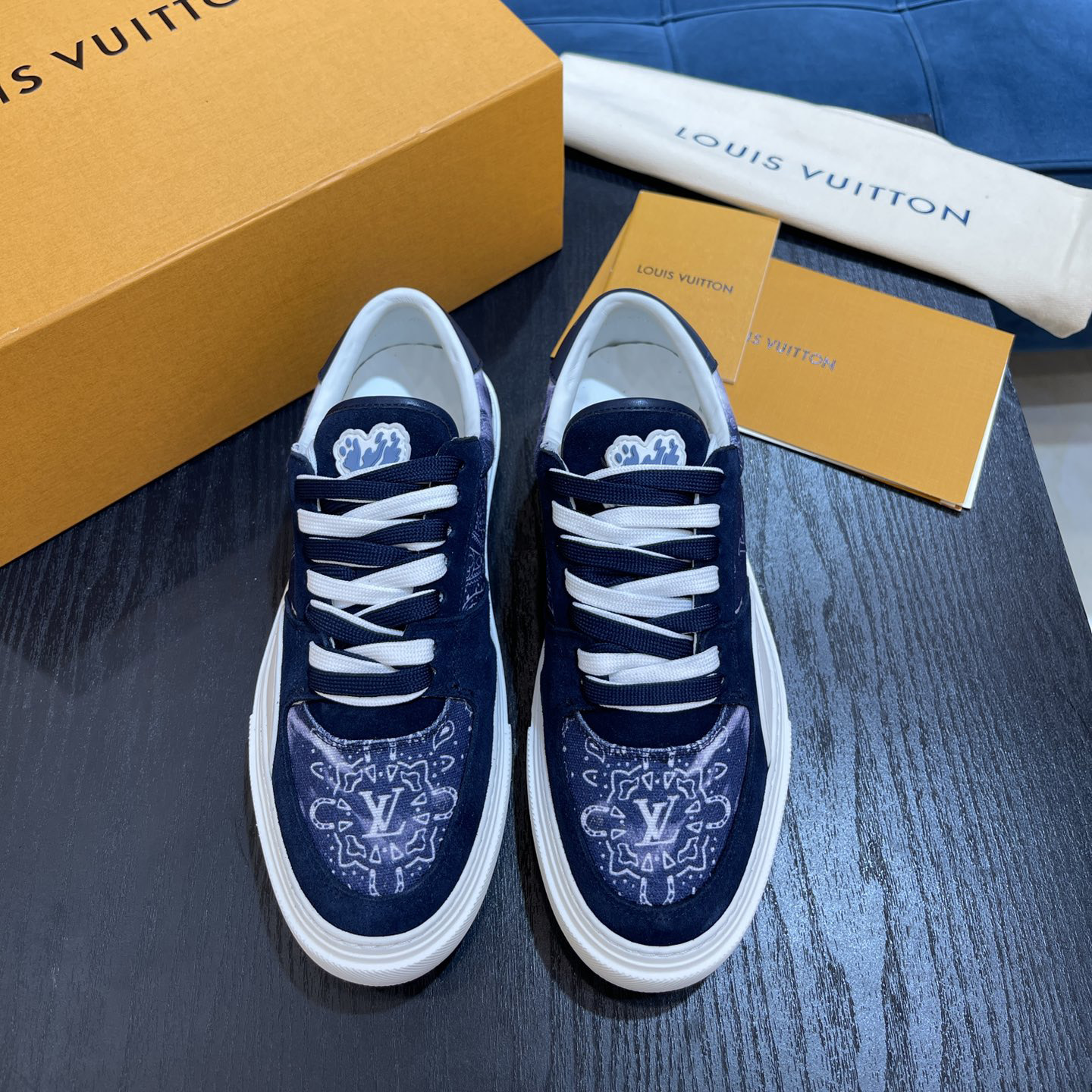 Louis Vuitton LV Ollie Sneaker       1AA7ME - FashionPlug