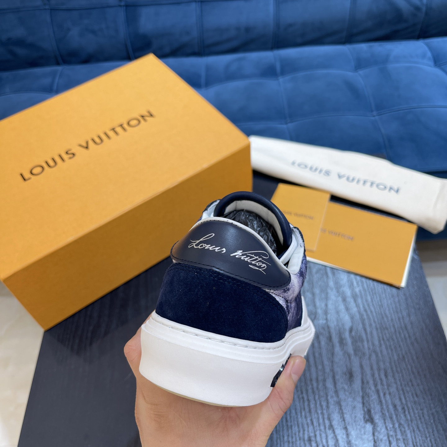 Louis Vuitton LV Ollie Sneaker       1AA7ME - FashionPlug