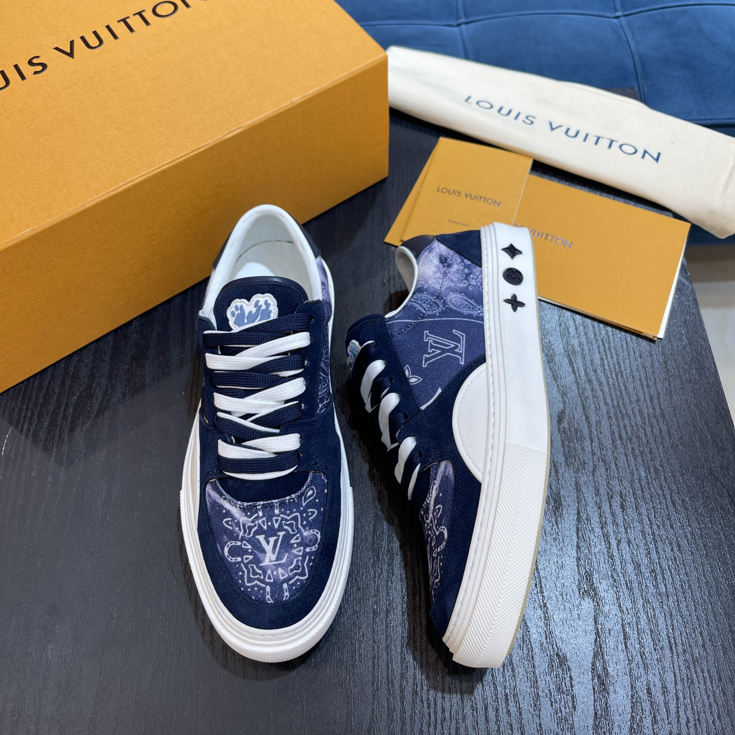 Louis Vuitton LV Ollie Sneaker       1AA7ME - FashionPlug