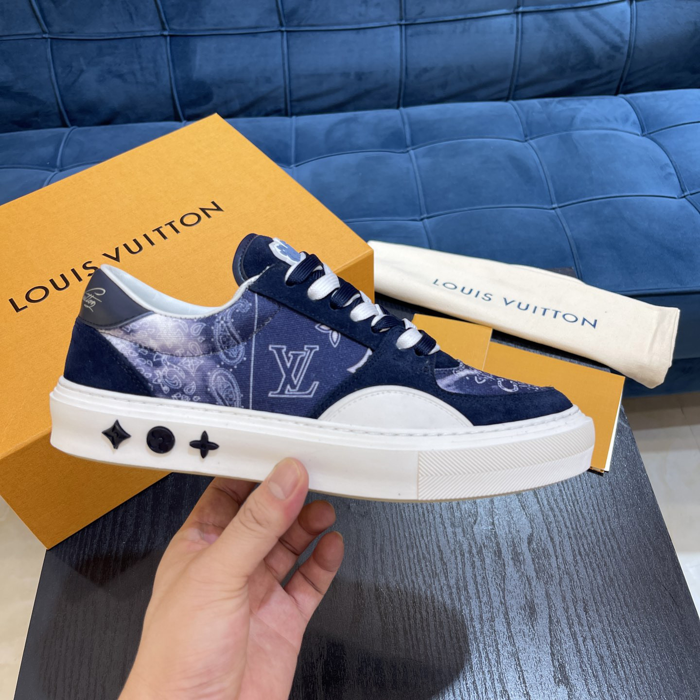 Louis Vuitton LV Ollie Sneaker       1AA7ME - FashionPlug