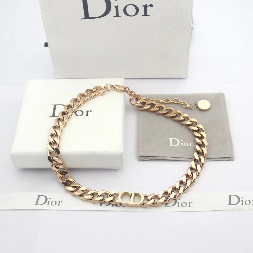 Dior Cuban  Necklace - FashionPlug
