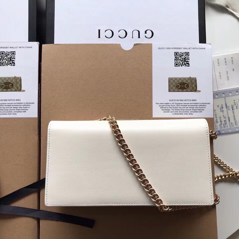 Gucci Horsebit 1955 Wallet With Chain(19-10-4) - FashionPlug