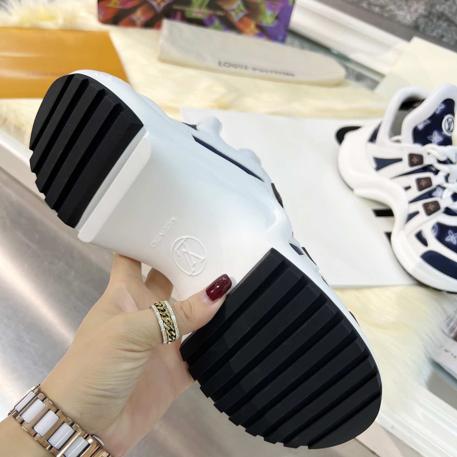 Louis Vuitton LV Archlight Sneaker   1A9RX2 - FashionPlug