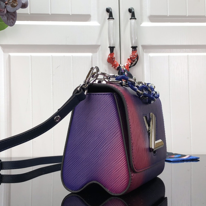 Louis Vuitton Twist PM Handbag(19-15-9CM)  M59896 - FashionPlug