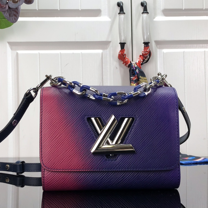 Louis Vuitton Twist PM Handbag(19-15-9CM)  M59896 - FashionPlug