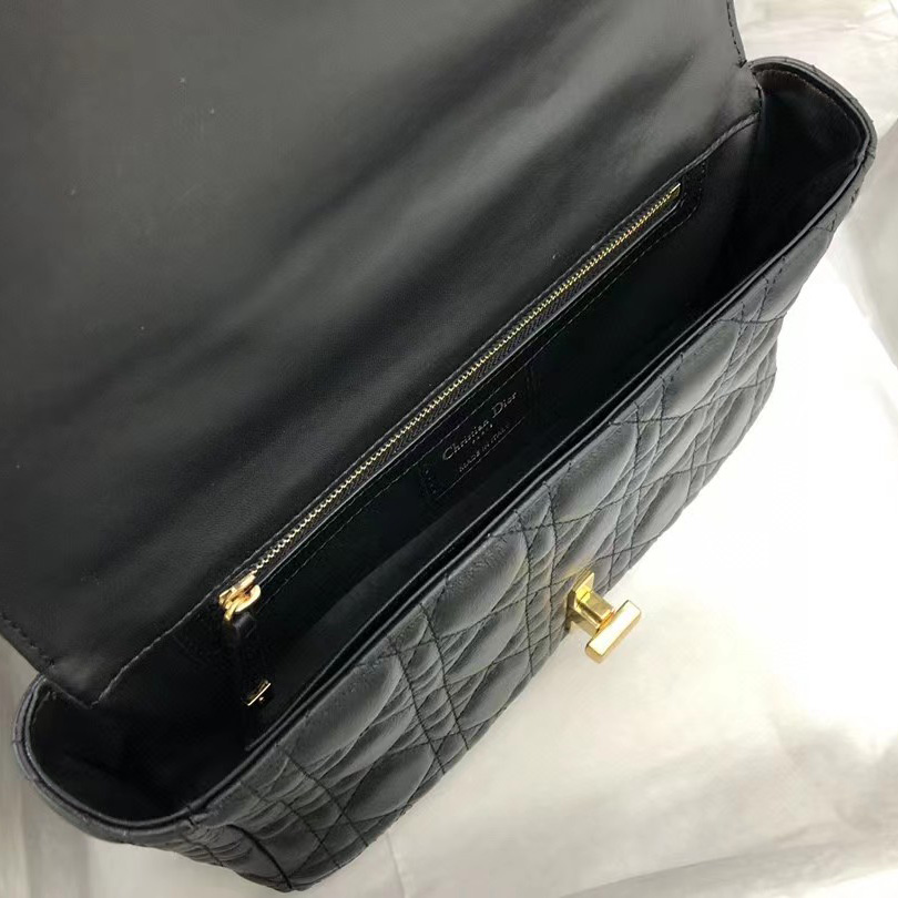 Dior Medium Caro Bag(25.5-15.5-8cm) - FashionPlug