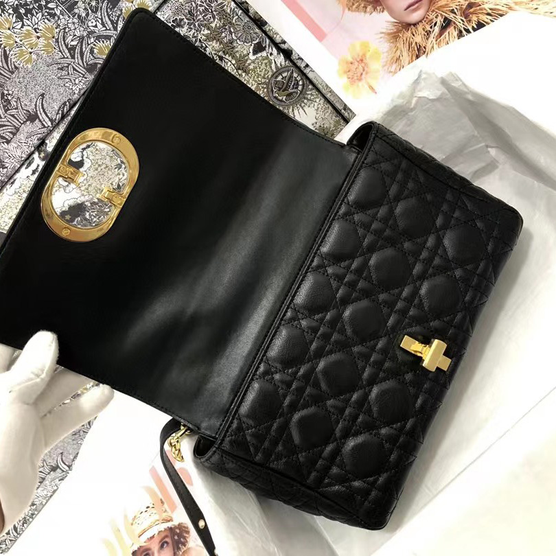 Dior Medium Caro Bag(25.5-15.5-8cm) - FashionPlug