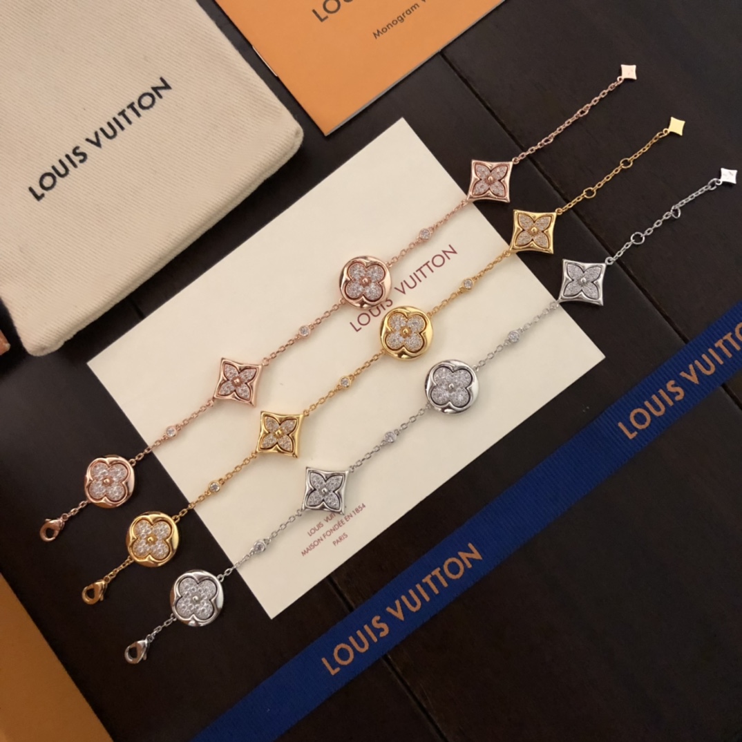 Louis Vuitton Color Blossom BB Multi-Motifs Bracelet   Q95650 - FashionPlug