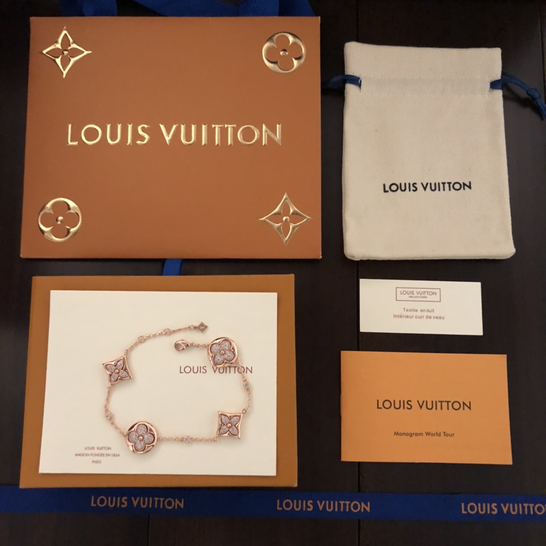 Louis Vuitton Color Blossom BB Multi-Motifs Bracelet   Q95650 - FashionPlug