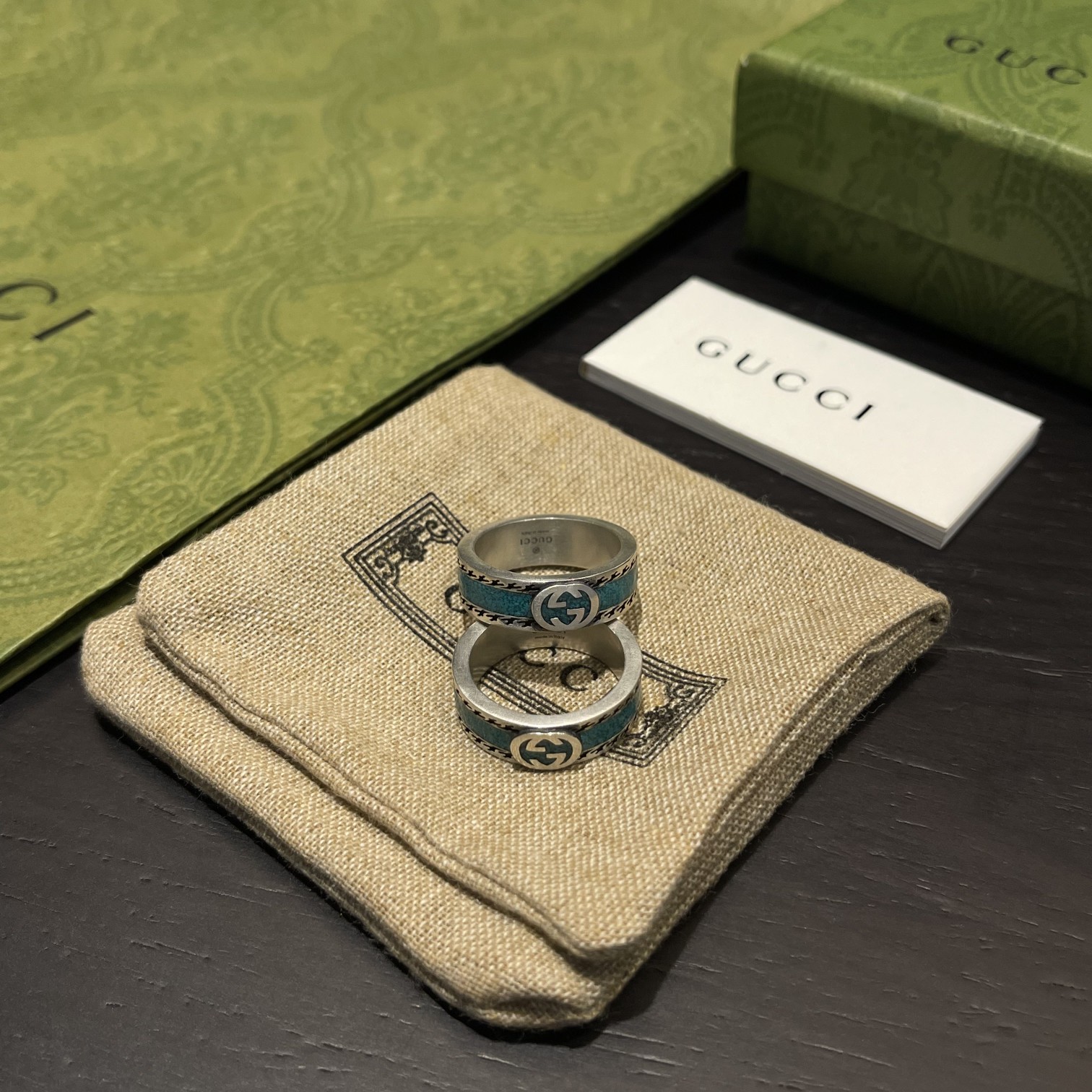 Gucci Ring with Interlocking G - FashionPlug