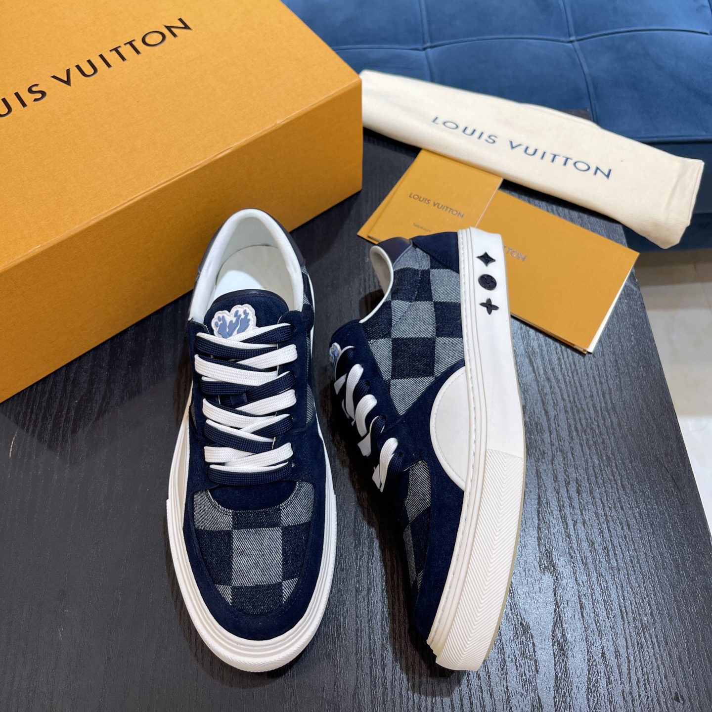 Louis Vuitton LV Ollie Sneaker      - FashionPlug