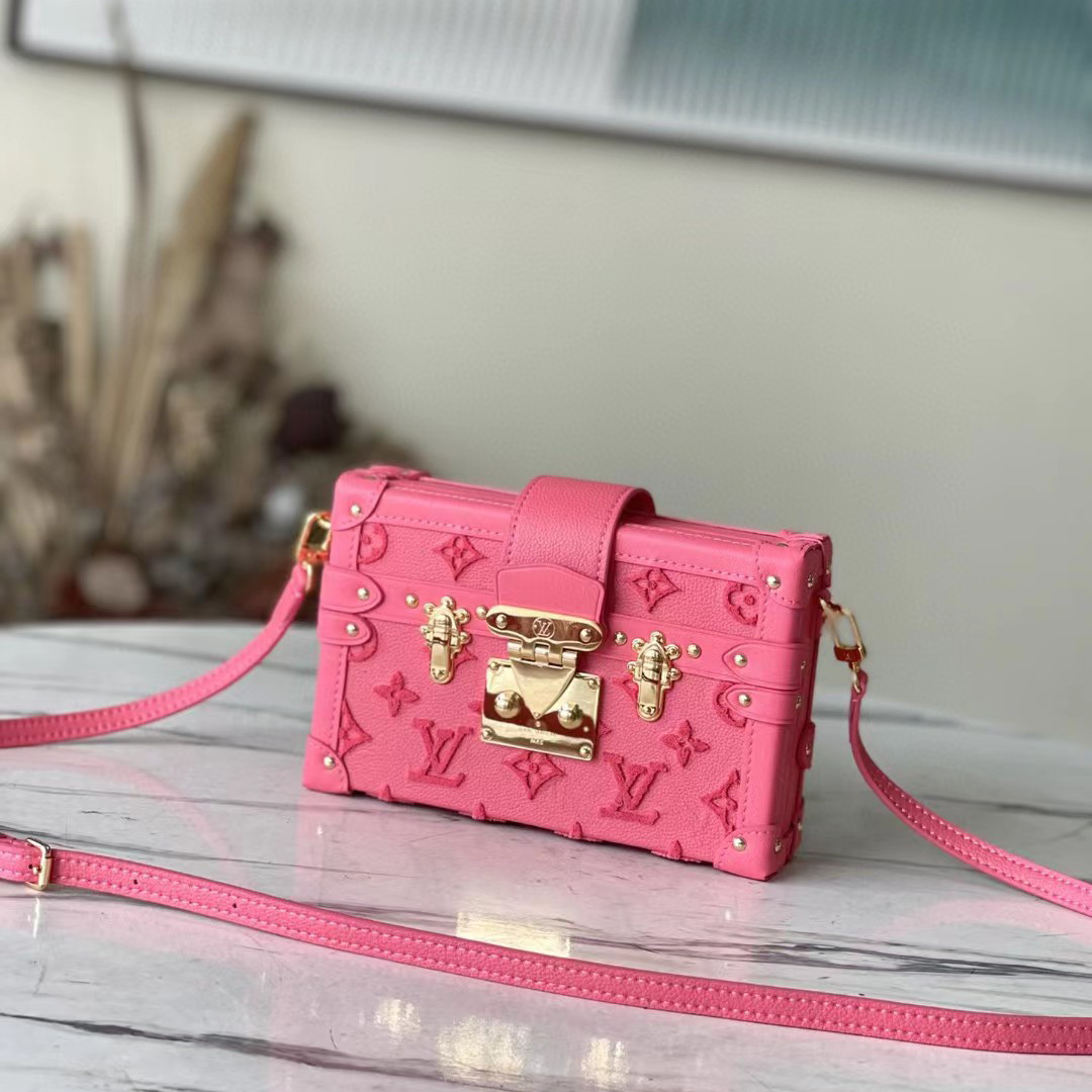 Louis Vuitton Petite Malle Shoulder Bag(20-12.5-6CM)  M20745 - FashionPlug