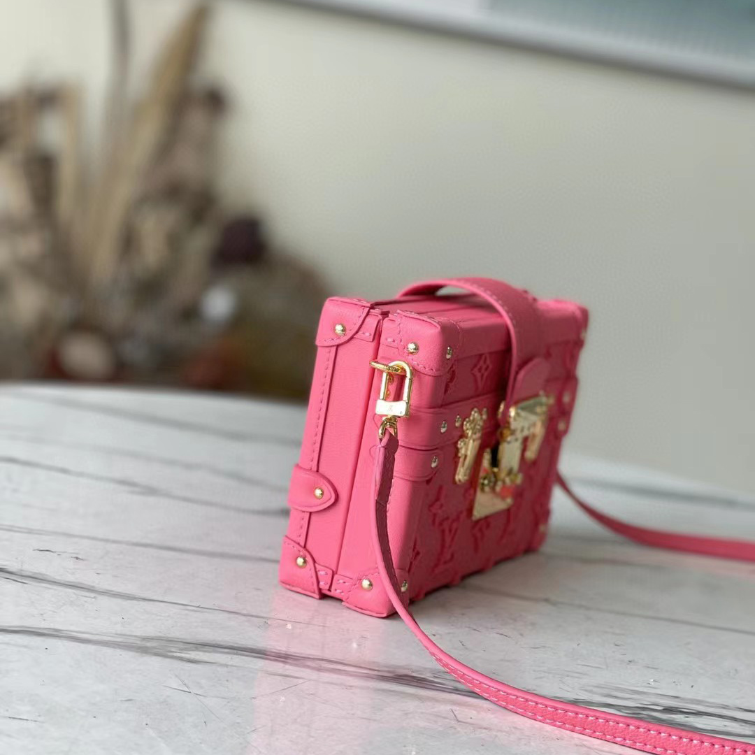 Louis Vuitton Petite Malle Shoulder Bag(20-12.5-6CM)  M20745 - FashionPlug