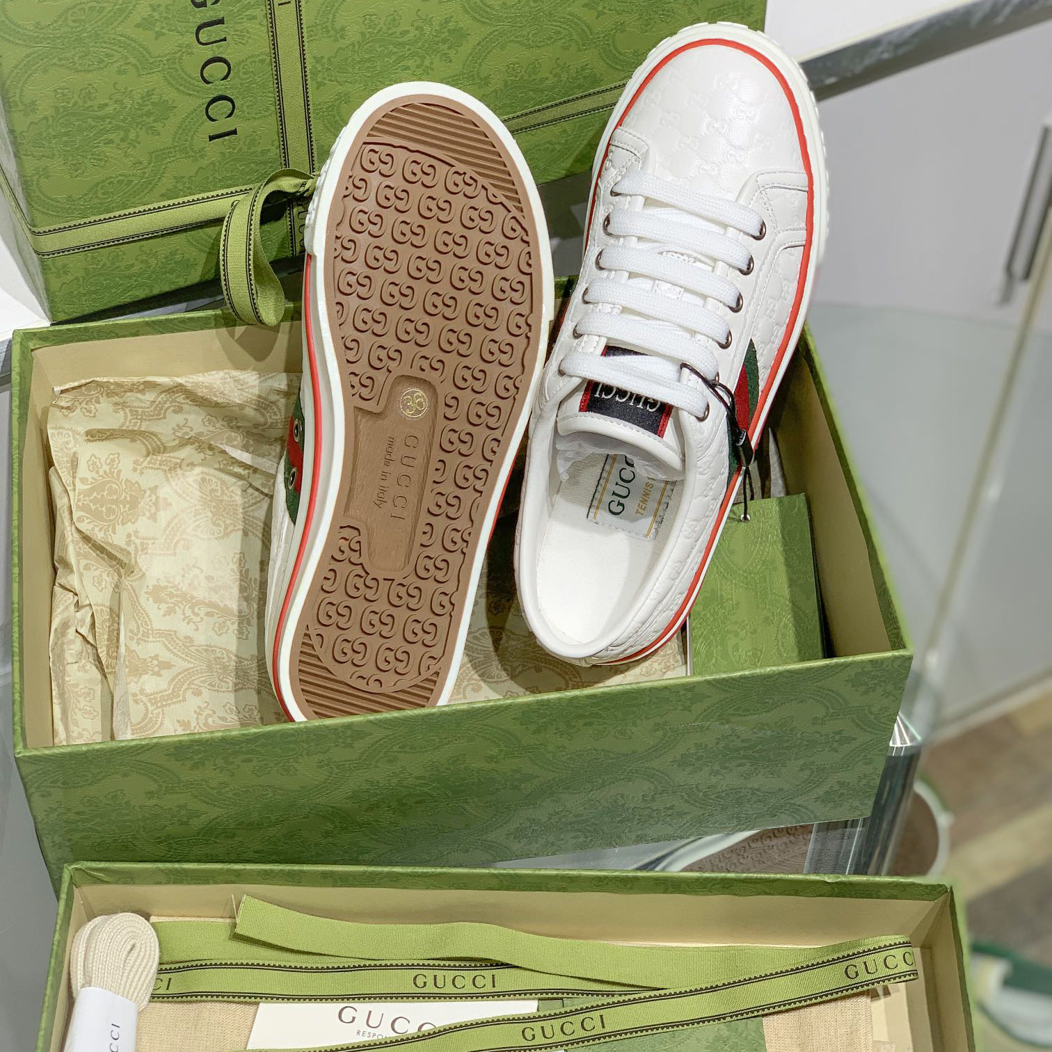Gucci Tennis 1977 Sneaker - FashionPlug