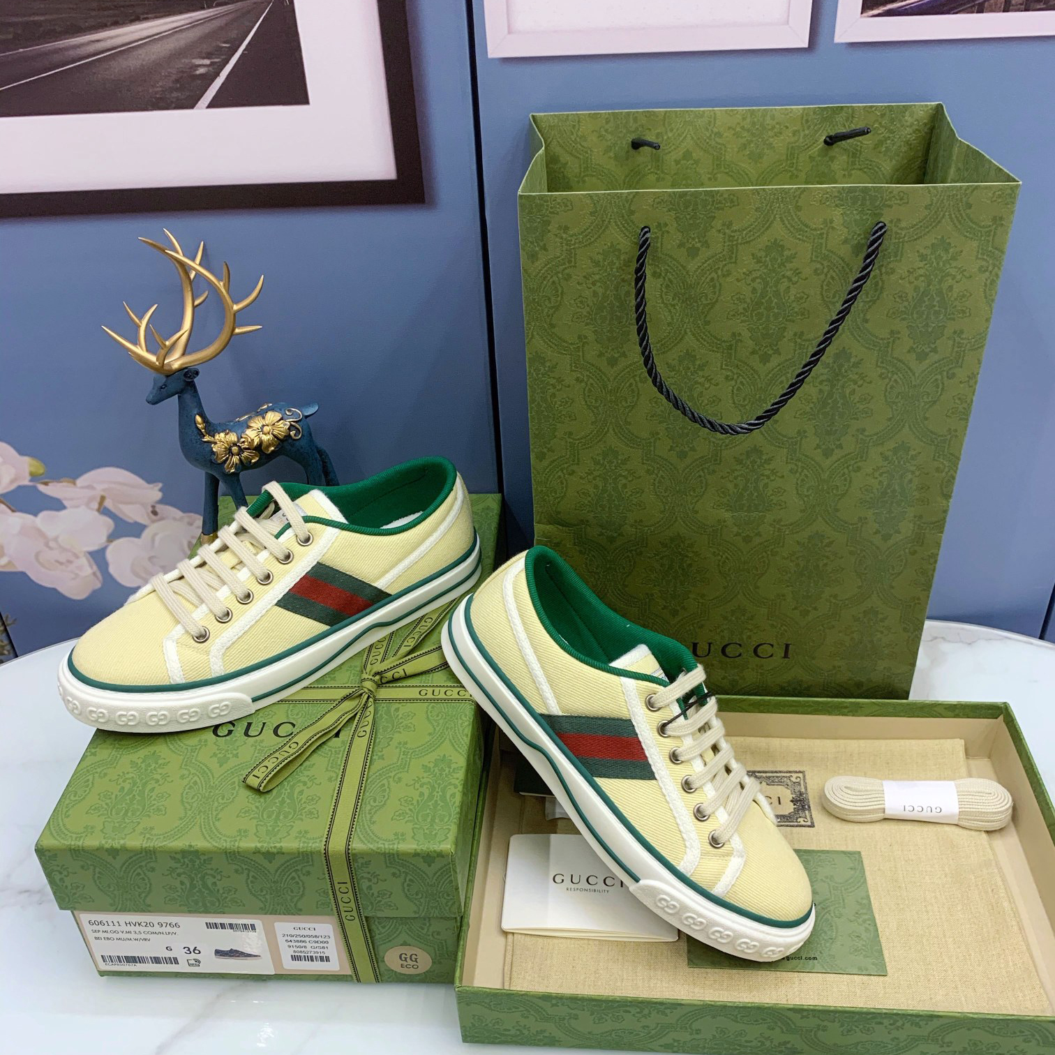 Gucci Tennis 1977 Sneaker - FashionPlug