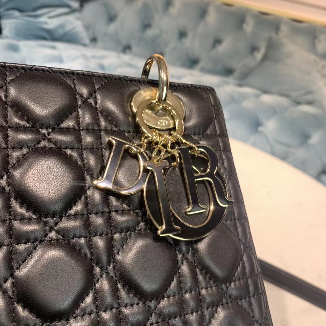 Dior Medium Lady Dior Bag(24-20-11cm) - FashionPlug