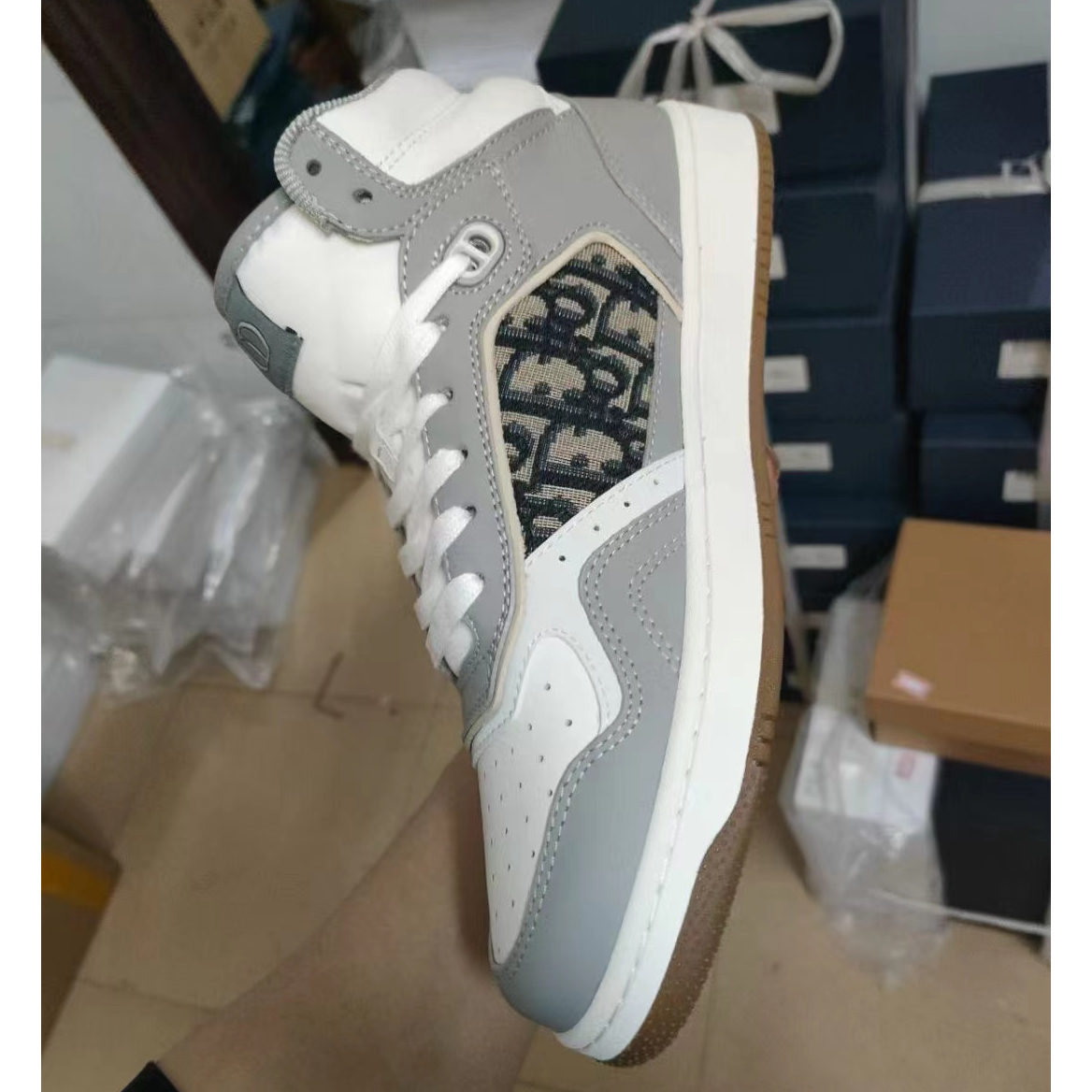 Dior B27 Hight-Top Sneaker  - FashionPlug