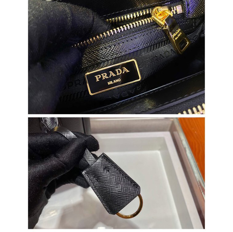 Prada Galleria Saffiano Leather Micro-Bag(20-14.5-9.5cm)   1BA906 - FashionPlug
