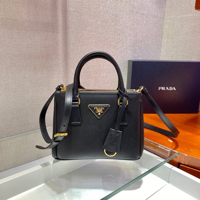 Prada Galleria Saffiano Leather Micro-Bag(20-14.5-9.5cm)   1BA906 - FashionPlug