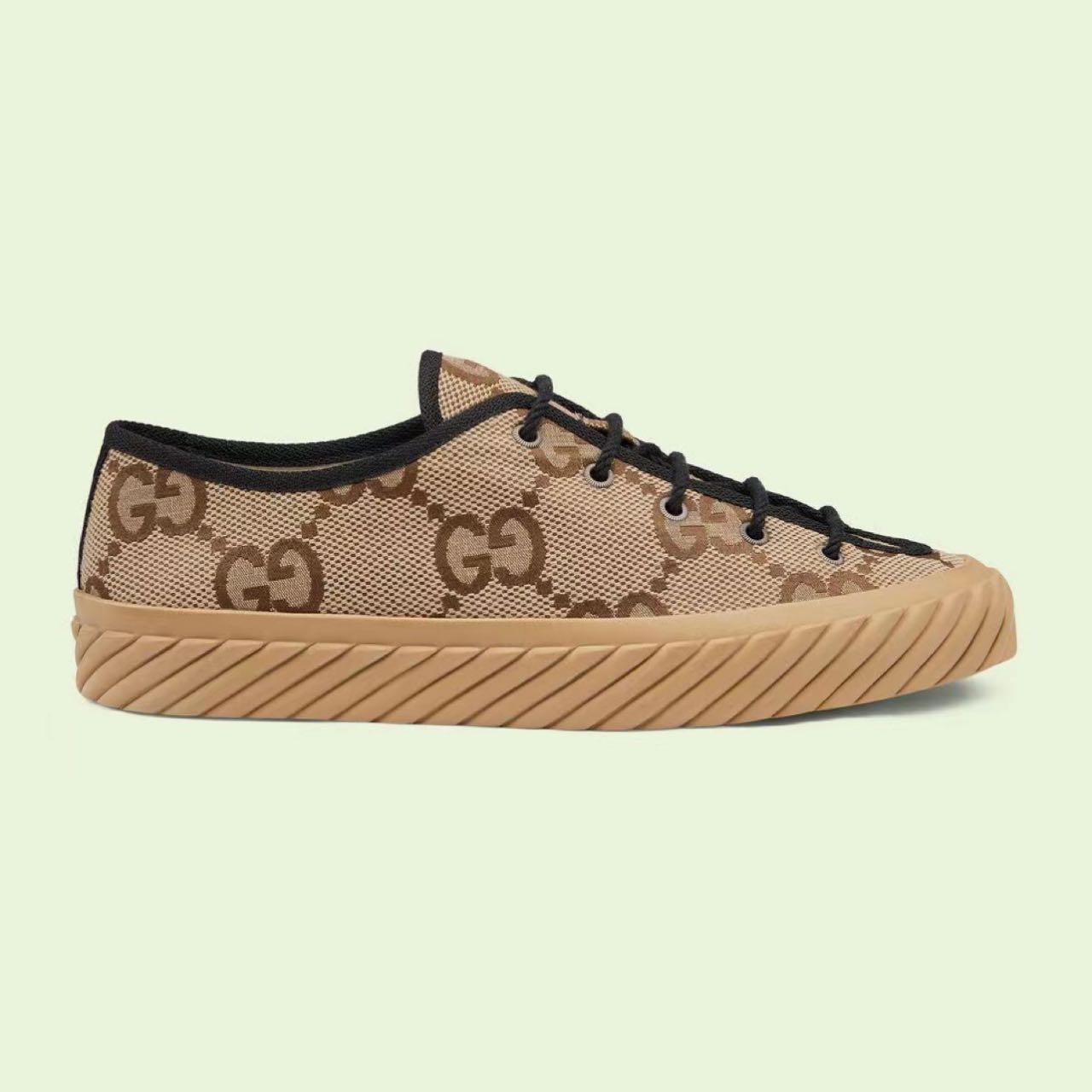 Gucci Men's Maxi GG Sneaker  - FashionPlug