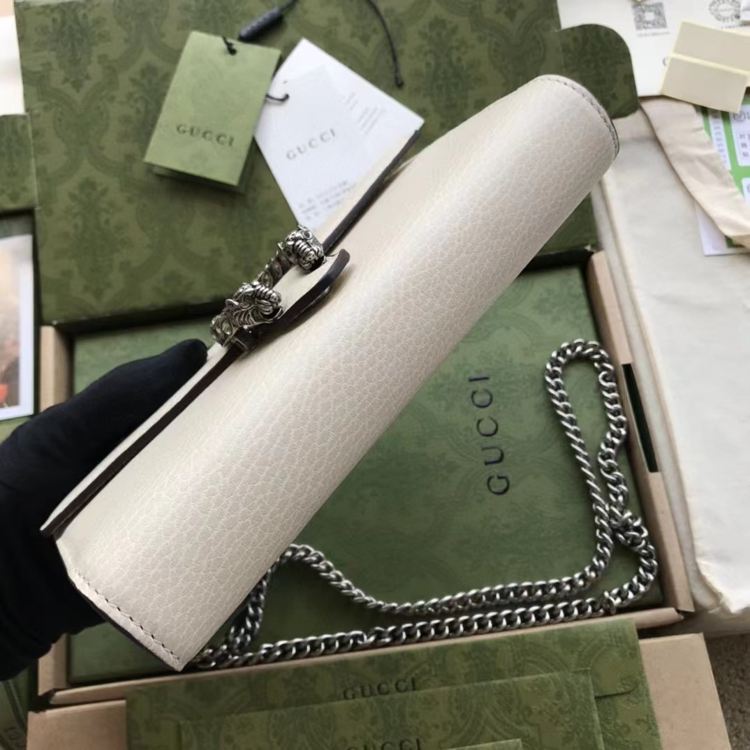Gucci Dionysus Mini Leather Chain Bag(20-13.5-4CM) - FashionPlug